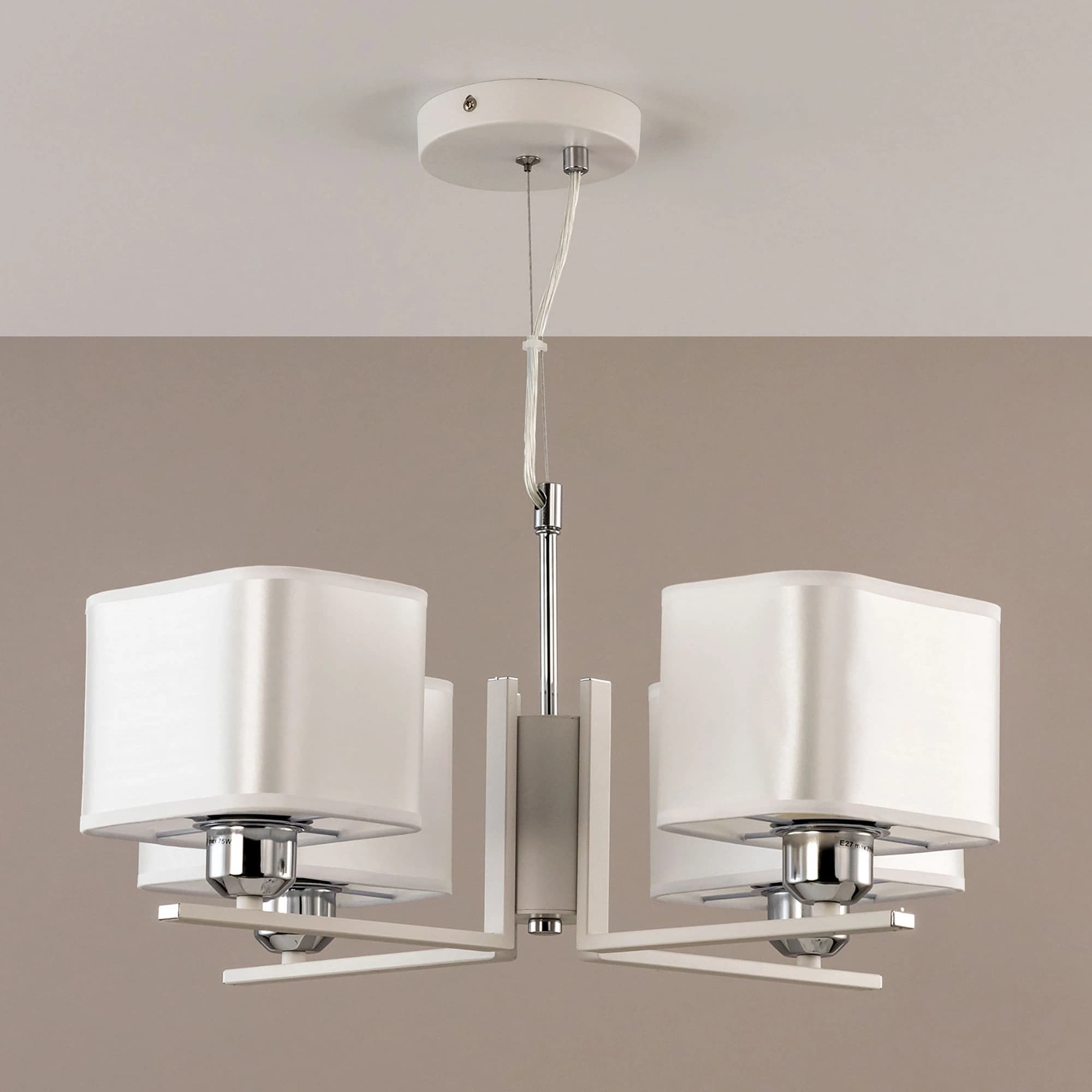 Citilux CL469245 Тильда Белый+Атлас Люстра — миниатюра 3