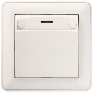 Systeme Electric Wessen 59 Бел Выключатель карточный 16А (в сборе, с рамкой) — миниатюра 3