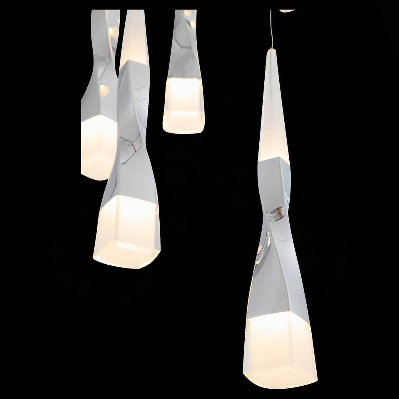 ST LUCE SL405.103.06 Светильник подвесной  Хром/Хром, Белый LED 6*7W — миниатюра 2