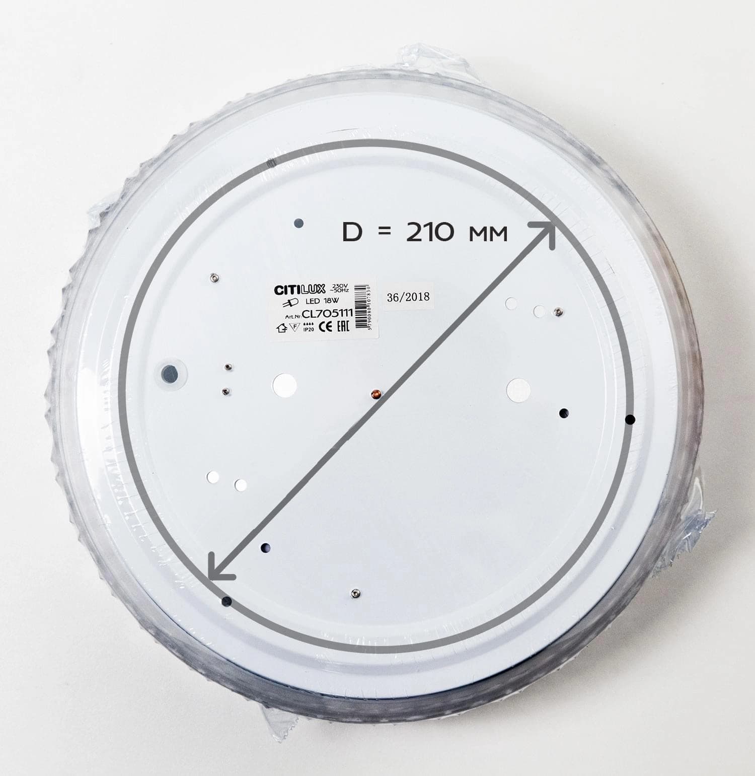 Citilux CL705111 Кристалино Круг Свет-к Наст.-Потол — миниатюра 4