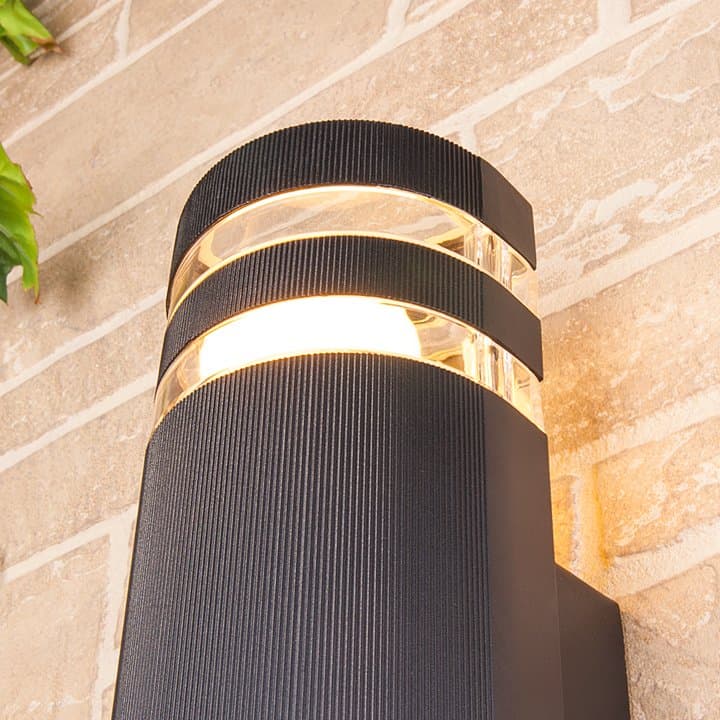Elektrostandard 1443 TECHNO / Светильник садово-парковый черный a032626 — миниатюра 2