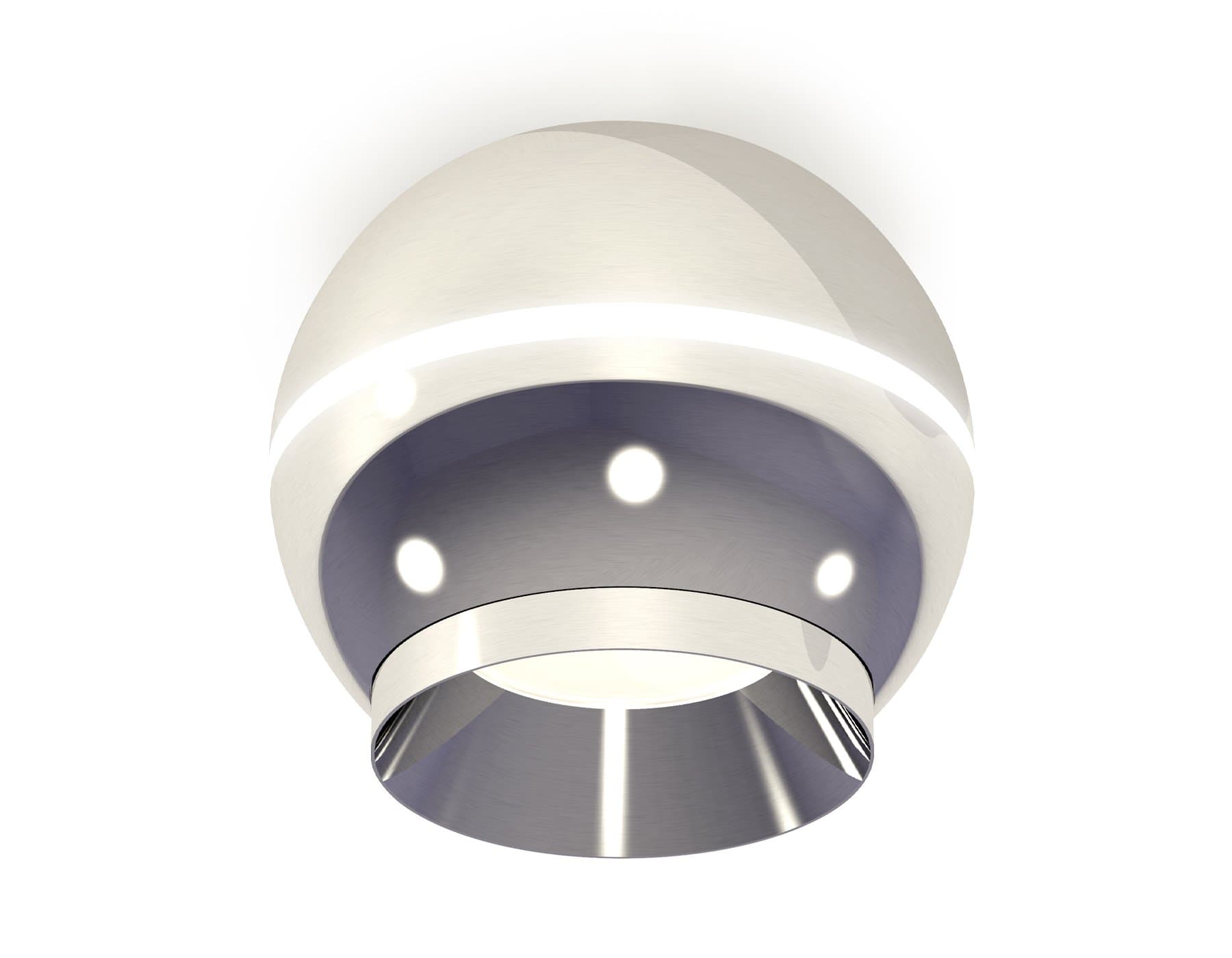 Ambrella Комплект накладного светильника XS1104002 PSL серебро полированное MR16 GU5.3 LED 3W 4200K (C1104, N7032) — миниатюра 1