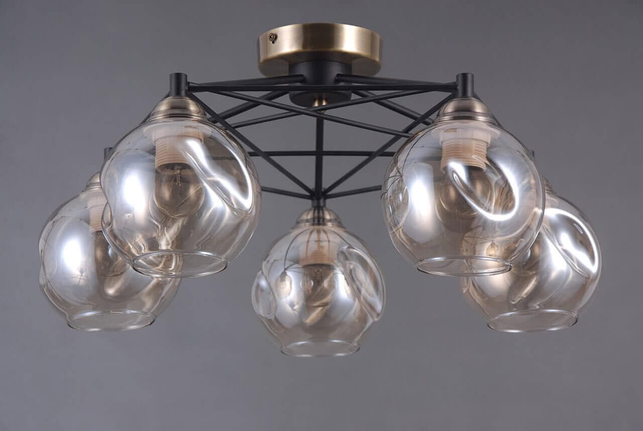 Vele Luce Furia Потолочная люстра VL1882L05 — миниатюра 3