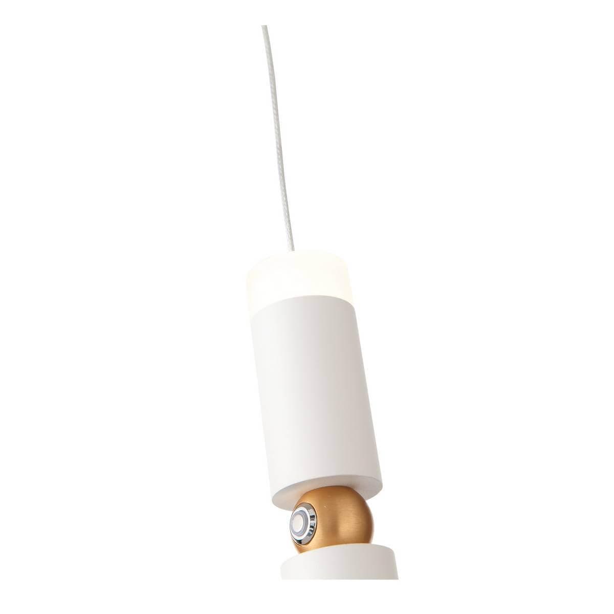 ST Luce SL1592.503.01 Светильник подвесной Белый/Белый LED 1*6W — миниатюра 3