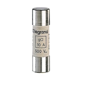 Legrand Промышленный цилиндрический предохранитель gG 14x51 10а 500В без бойка 014310 — миниатюра 2