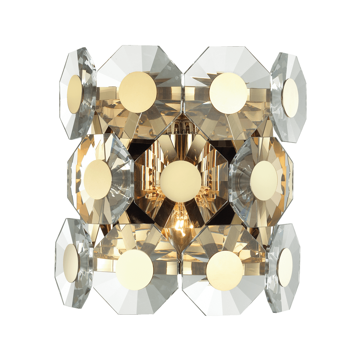 Odeon Light 4974/1W HALL ODL22 373 золотой/хрусталь Бра E14 1*40W TOKATA — миниатюра 2