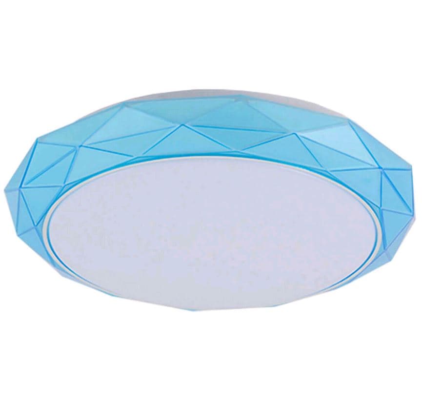 Kink Light 074133,05 Светильник диммируемый Кристалл голубой d50 h7 Led 72W (3000-6000K) с пультом ДУ