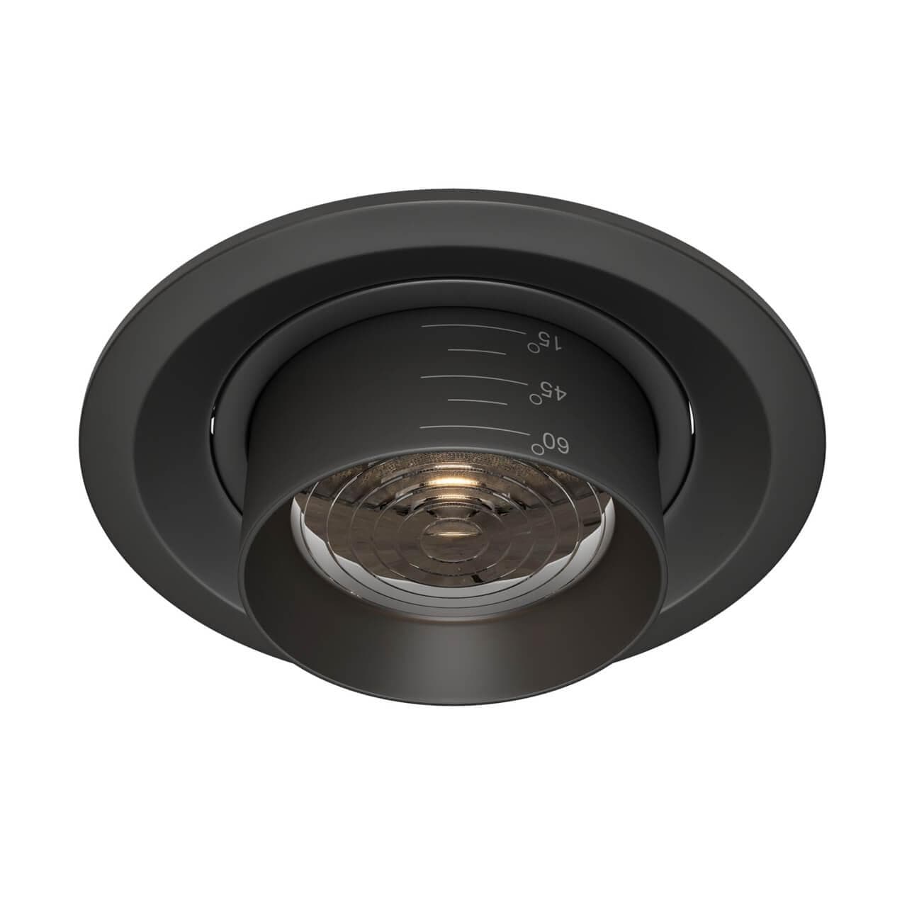 Maytoni Downlight Elem Черный Встраиваемый светильник DL052-L12B3K — миниатюра 8