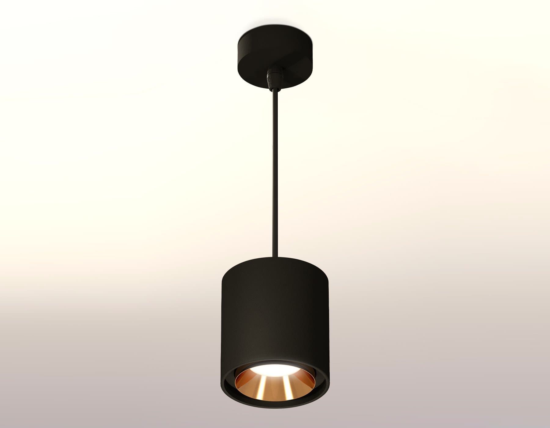 Ambrella Комплект подвесного светильника XP7723001 SBK/PYG черный песок/золото желтое полированное MR16 GU5.3 (A2302, C7723, N7034) — миниатюра 3