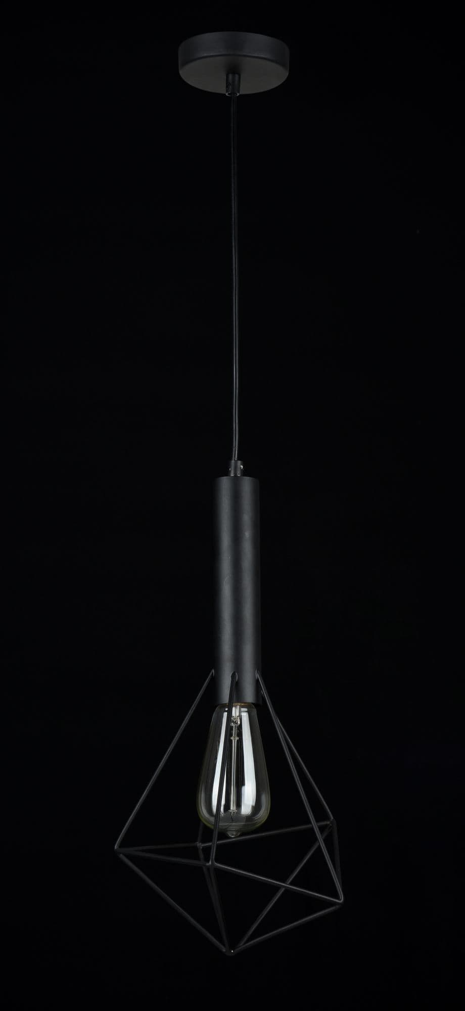 Maytoni Loft Spider Черный Подвес 1xE27 60W T021-01-B — миниатюра 7