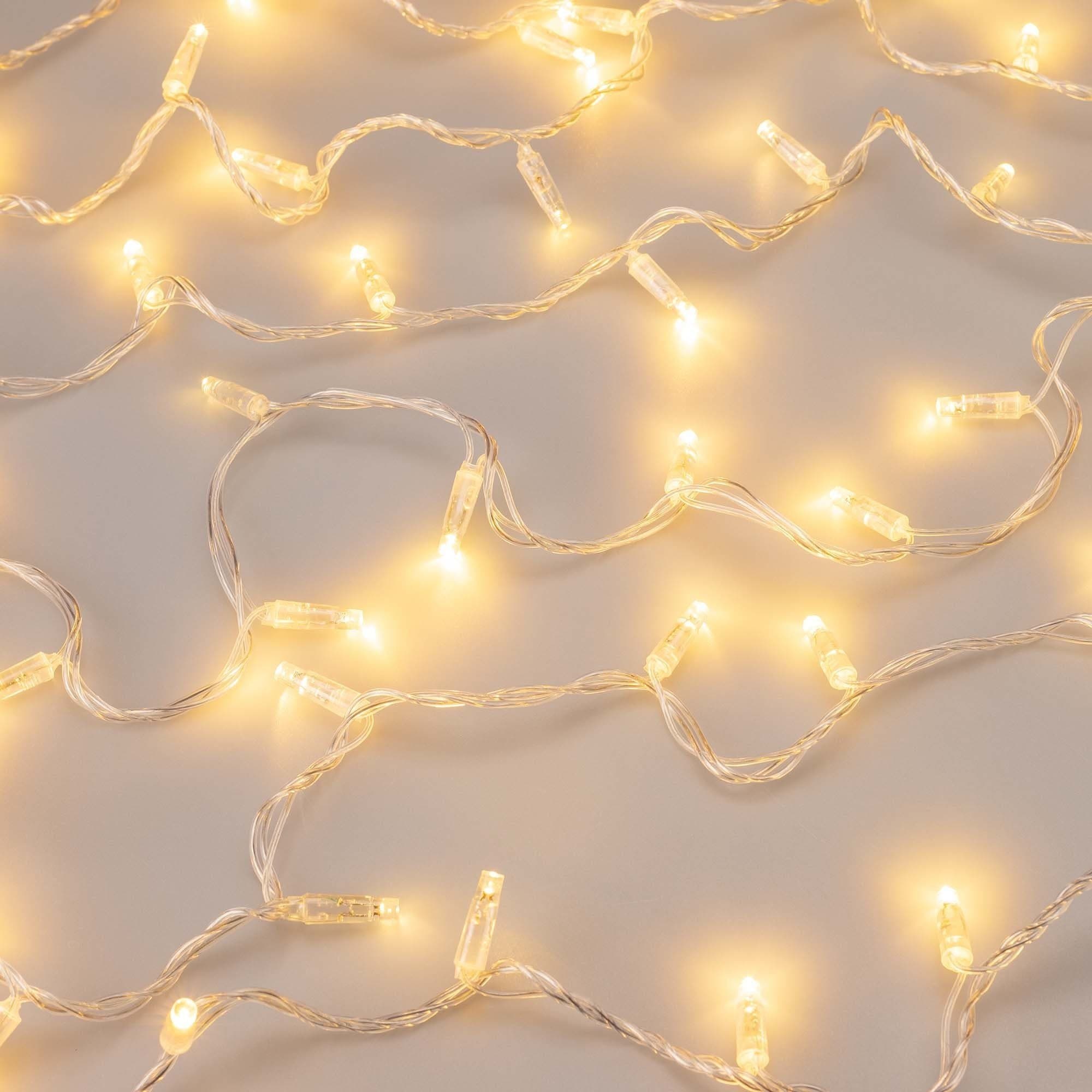 Arlight Светодиодная гирлянда ARD-STRING-CLASSIC-10000-CLEAR-100LED-FLASH Warm/Warm (230V, 7W) (Ardecoled, IP65) 025814 — миниатюра 3