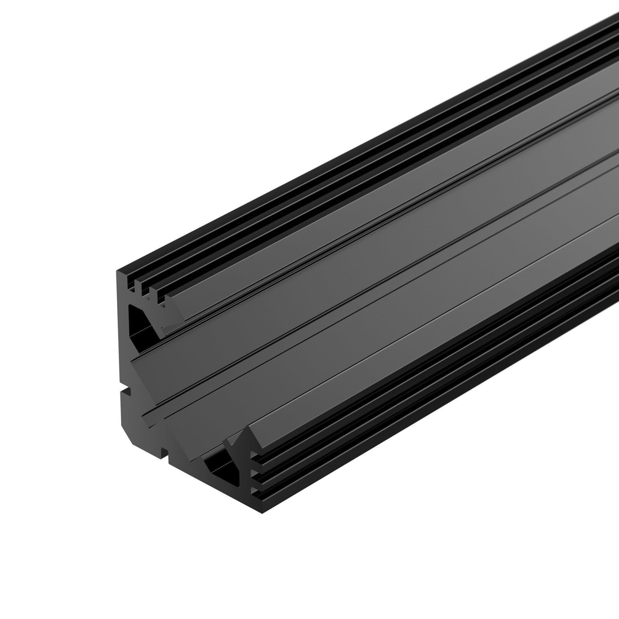 Arlight Профиль PDS45-T-2000 ANOD Black RAL9005 (Алюминий) 020897 — миниатюра 3