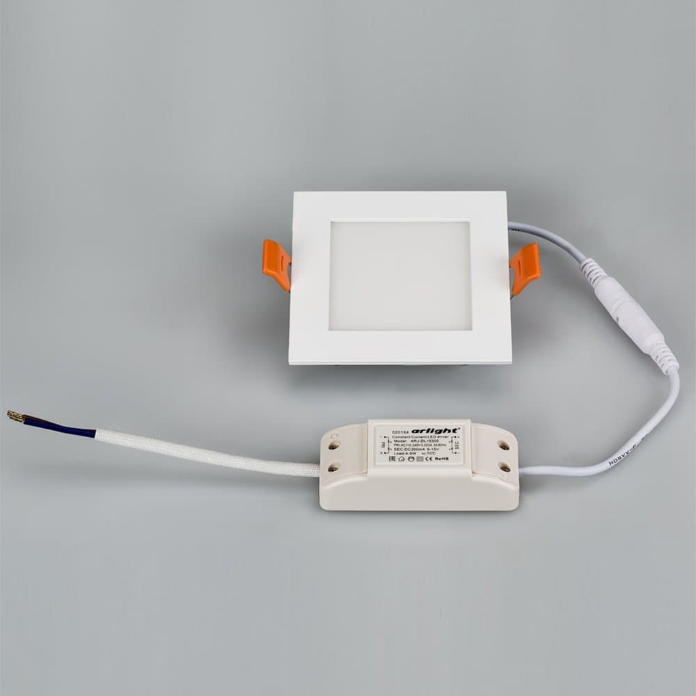 Arlight Светильник DL-93x93M-5W Warm White (IP40 Металл, 3 года) 020123 — миниатюра 2