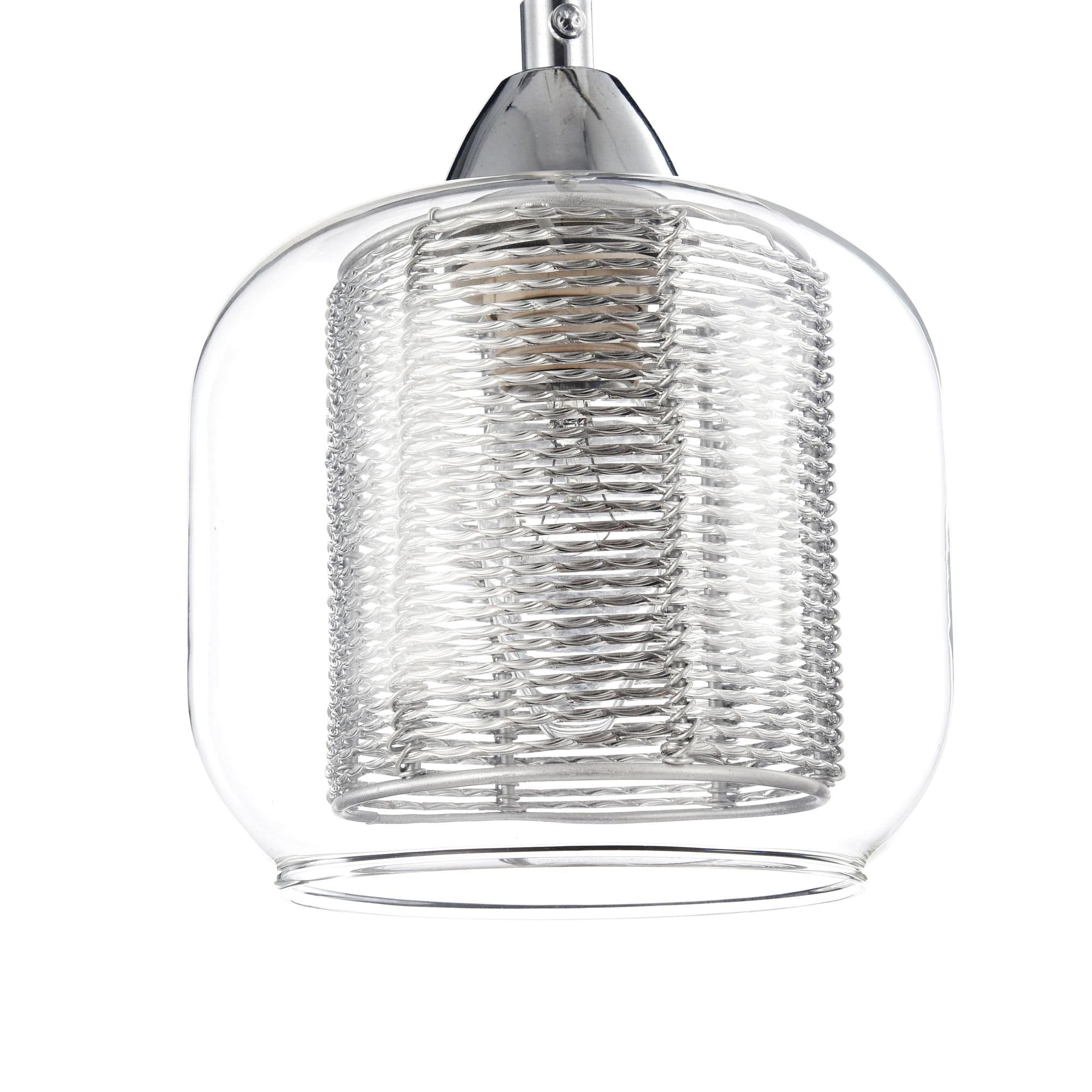 Freya Modern Wellington Хром Подвесной светильник E14 60W FR5314-PL-03-CH — миниатюра 3