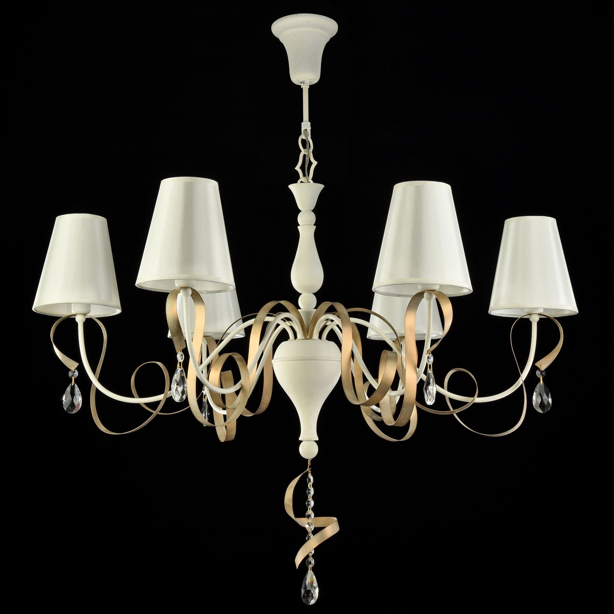 Maytoni Elegant Intreccio Белый с Золотом Люстра 6xE14 40W ARM010-06-W — миниатюра 8