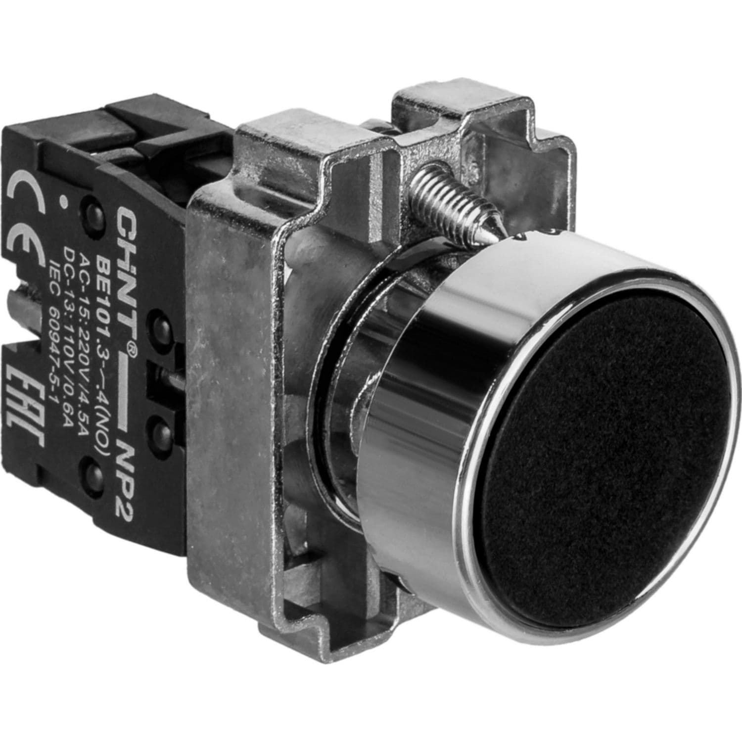 CHINT Кнопка управления NP2-BA3311 с маркировкой, 1НО IP40 (R)