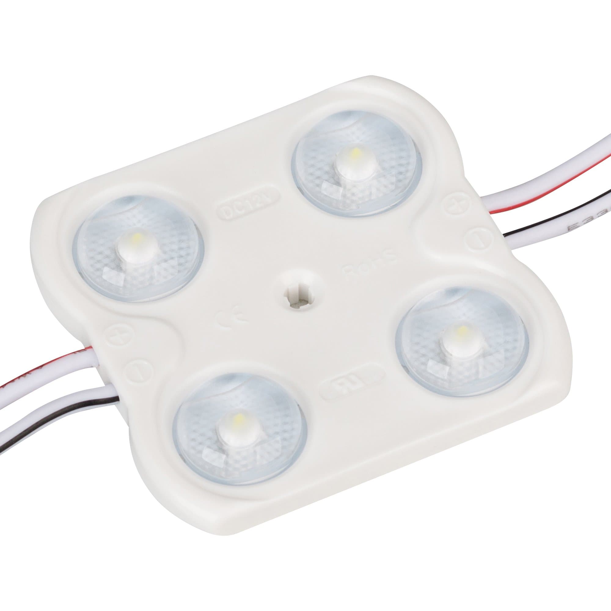 Arlight Модуль герметичный CRAFT-2835-4-12V Warm 170deg (45x43mm, 1.6W, IP67) (Закрытый) 029682