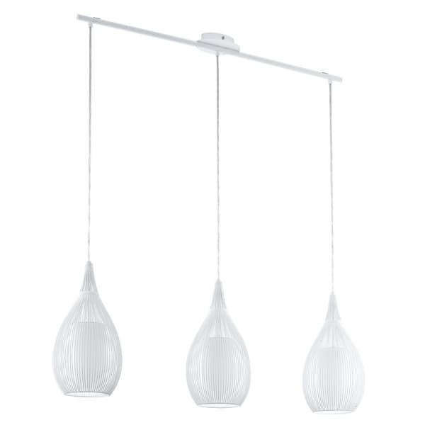 Eglo Подвес RAZONI, 3X60W (E27), L990, белый 94388 — миниатюра 1
