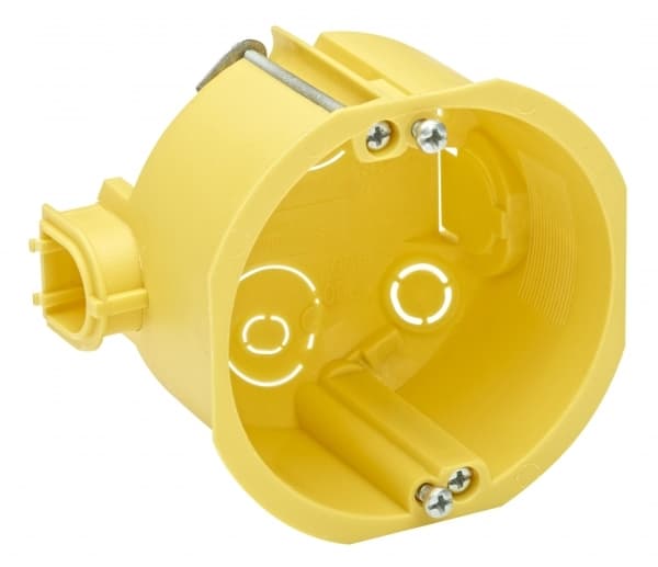 Systeme Electric DIY Монтажная Коробка, полые стены, 68 мм, ГЛ. 47 мм, желт.