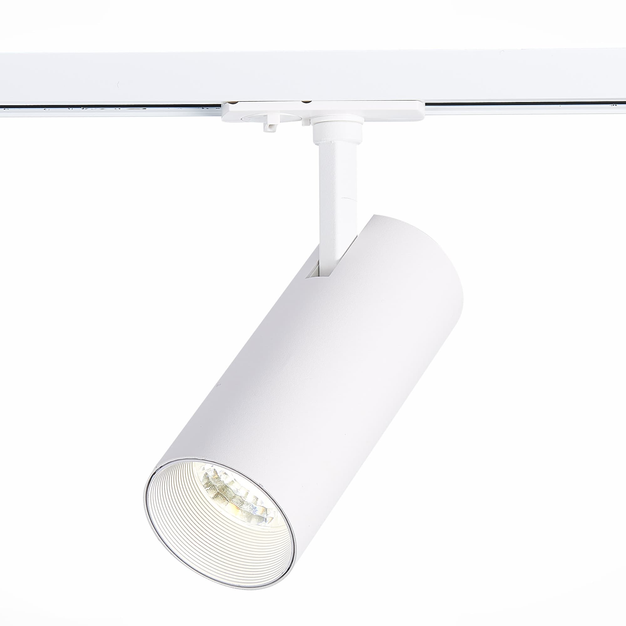 ST Luce ST350.546.20.36 Трековый светодиодный светильник Мат. белый LED 1*20W 4000K 1 800Lm Ra≥90 36° IP20 L158xW65xH193 100-240V — миниатюра 1
