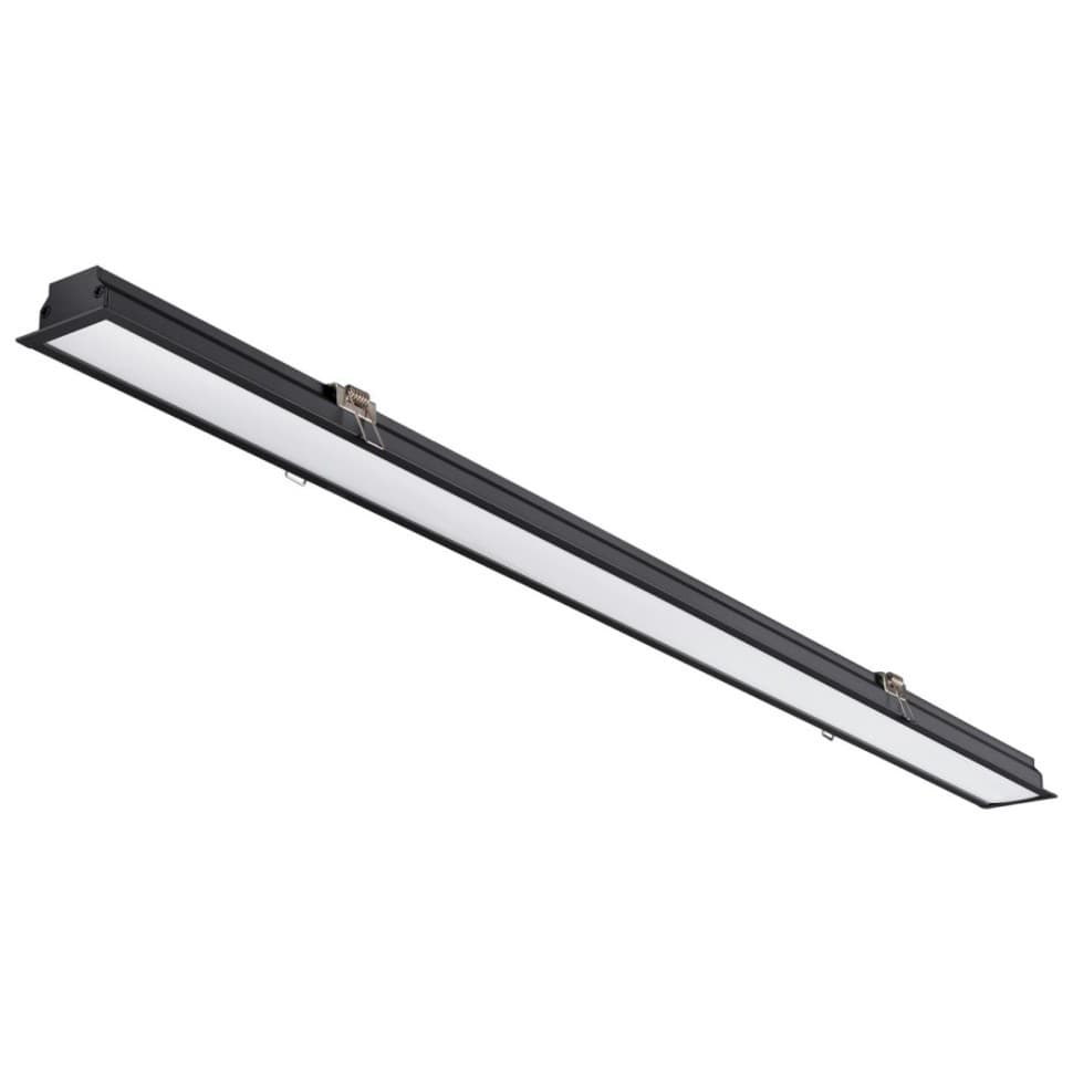 Novotech 358821 SPOT NT22 черный Встраиваемый светодиодный светильник IP20 LED 4000K 24W 220V ITER