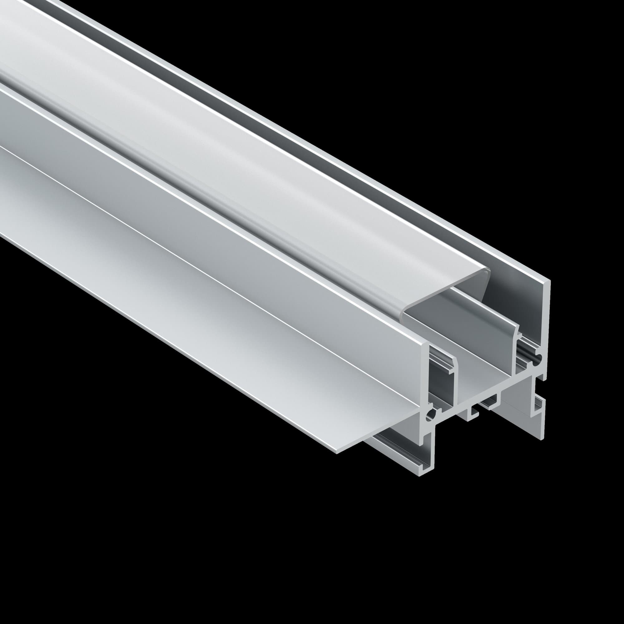 Maytoni Led strip Серебро Профиль ALM013S-2M
