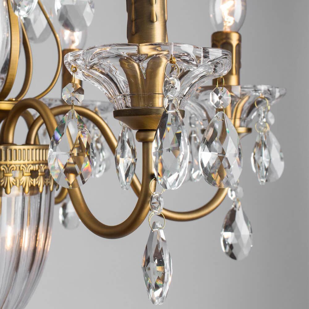 Arte Lamp Schelenberg Желтая Люстра 40W/40W E14/G9 2x400lm A4410LM-6-2SR — миниатюра 3