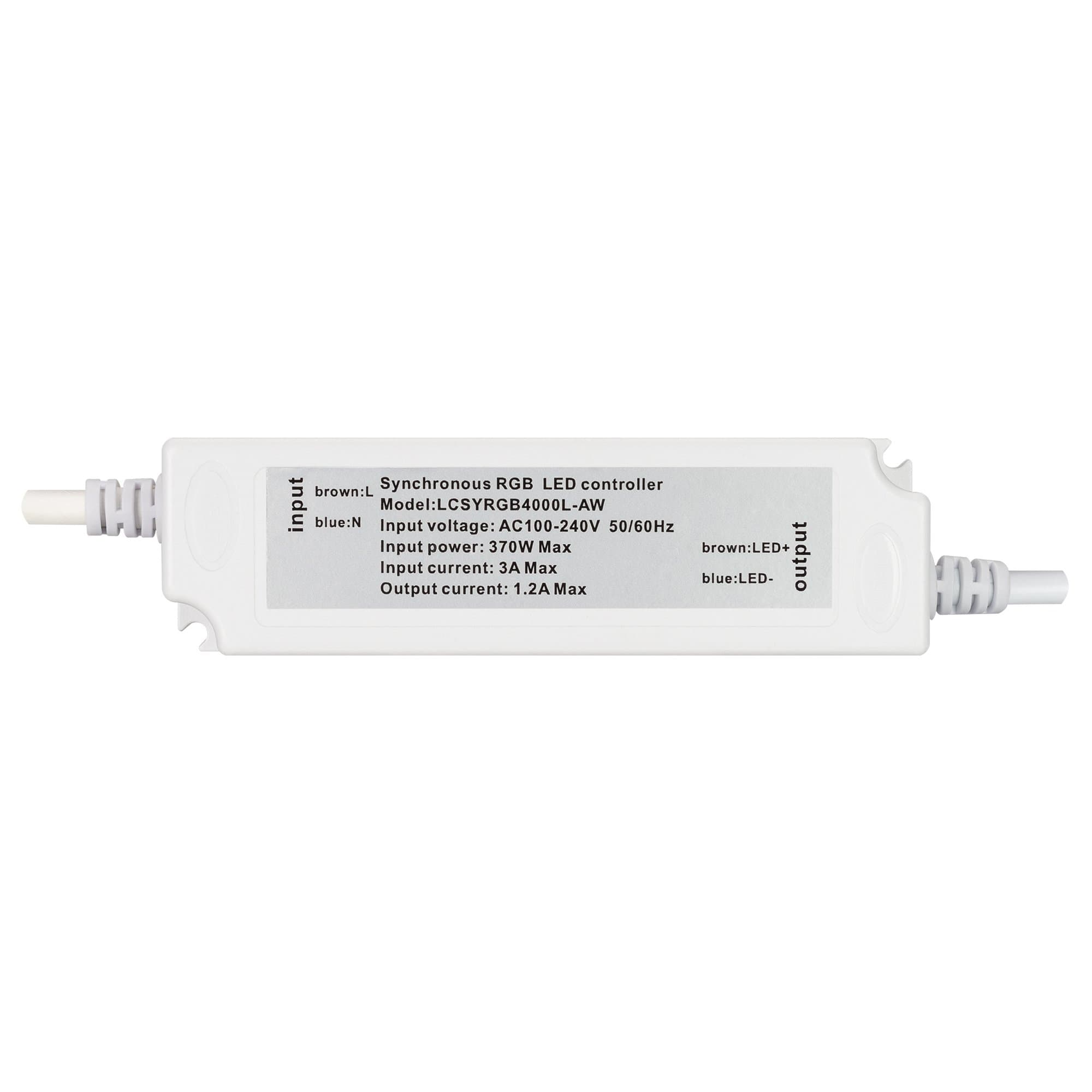 Arlight Контроллер ARD-CLASSIC-SYNC-RGB-4000LED White (230V, 370W, RF ПДУ) (Ardecoled, Закрытый) 031213 — миниатюра 3