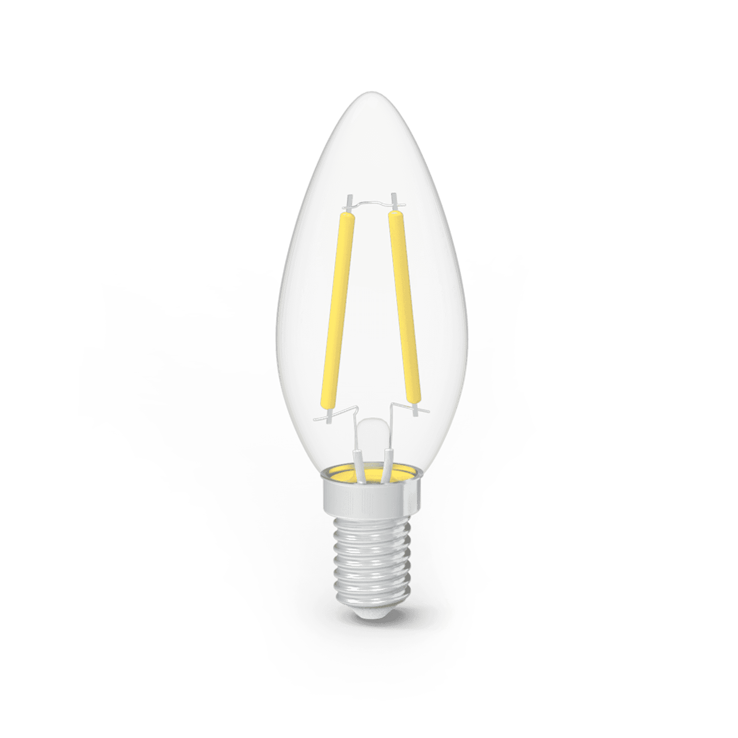 Лампа Gauss Filament Свеча 7W 580lm 4100К Е14 LED (3 лампы в упаковке) 1/20 103901207T — миниатюра 6