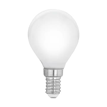 Eglo 11604 Светодиодная лампа филаментная Милки P45, 4W(E14), 2700K, 470lm, опал. стекло