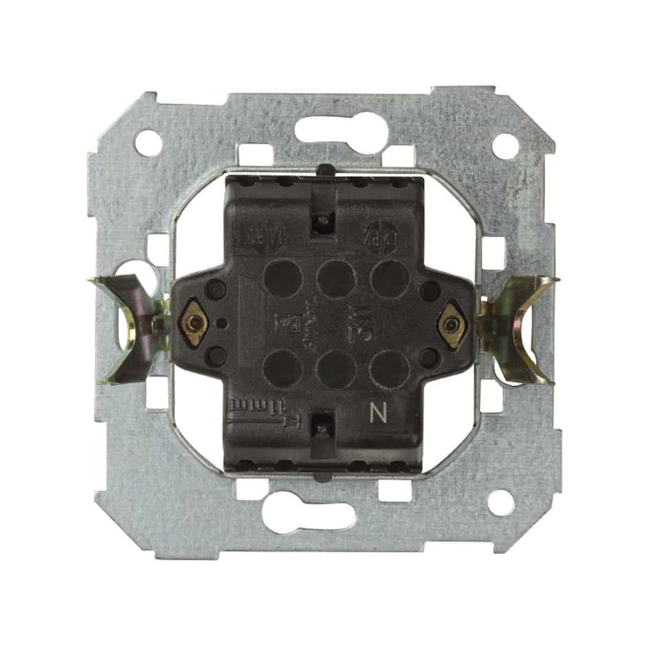 Simon S75 Кнопочный выключатель с подсветкой 10A 24В~ 75552-39 — миниатюра 2