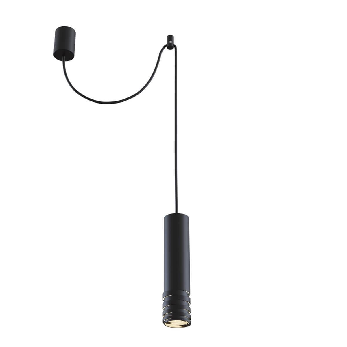 Maytoni Technical Kinzo Черный Подвесной светильник GU10 40W P025PL-01B — миниатюра 1
