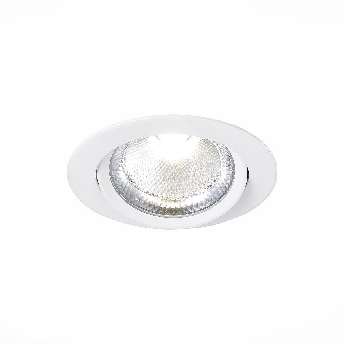 ST Luce ST211.538.24.36 Светильник встраиваемый Белый LED 1*24W 3000K 1 800Lm Ra80 36° IP20 D138xH88 220-240V — миниатюра 2