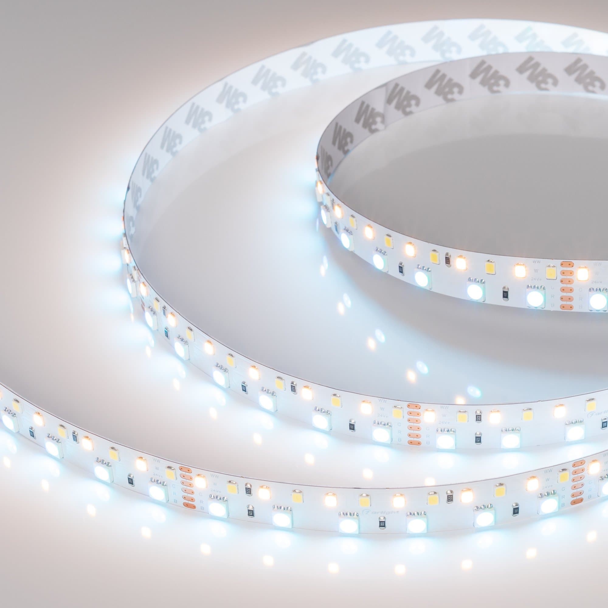 Arlight Лента RT-BA180-15mm 24V RGBW-MIX (28.8 W/m, IP20, 5060/2835, 5m) (28.8 Вт/м, IP20) 022707(2) — миниатюра 2