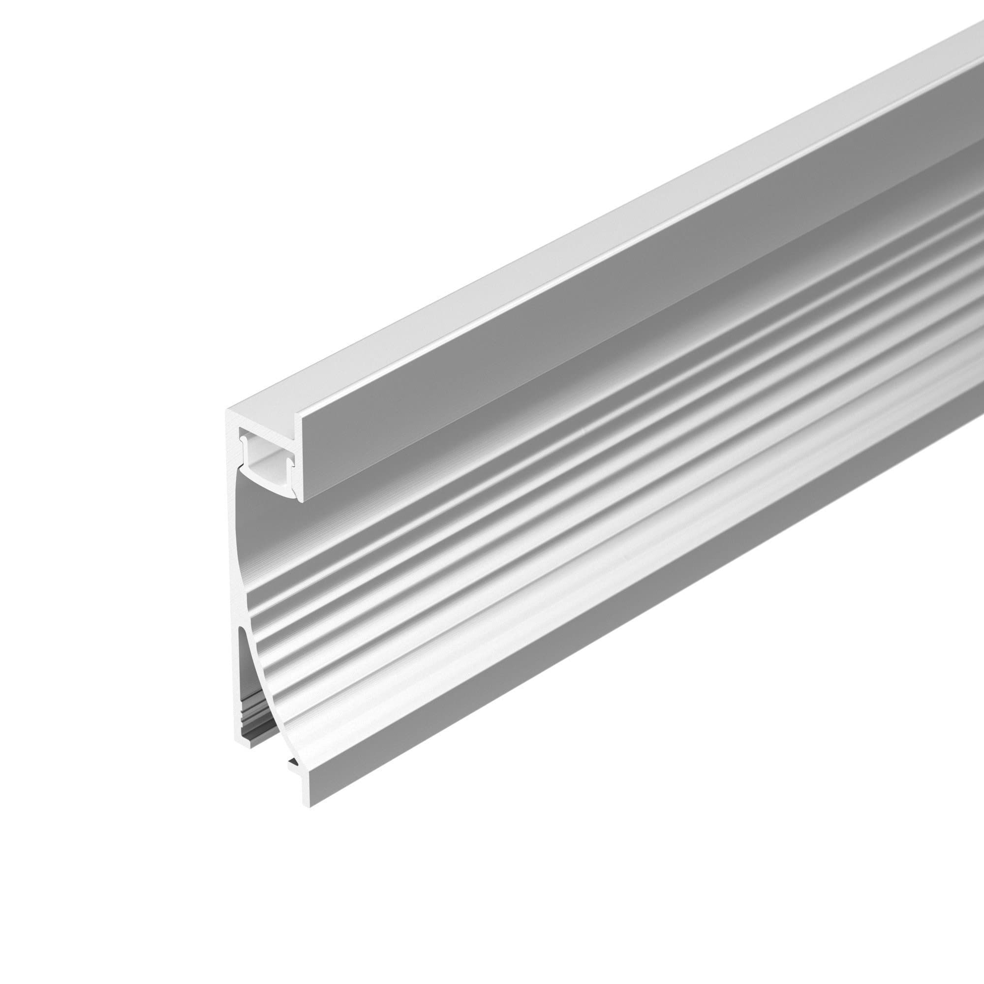 Arlight Профиль с экраном ALU-WALL-US-2000 ANOD+FROST (Алюминий) 014909 — миниатюра 1