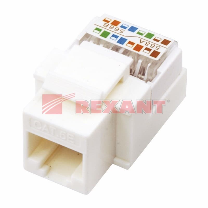 Гнездо вставка RJ-45 (Keystone Jack) CAT5e, ТИП-1 Rexant 03-1011 — миниатюра 3