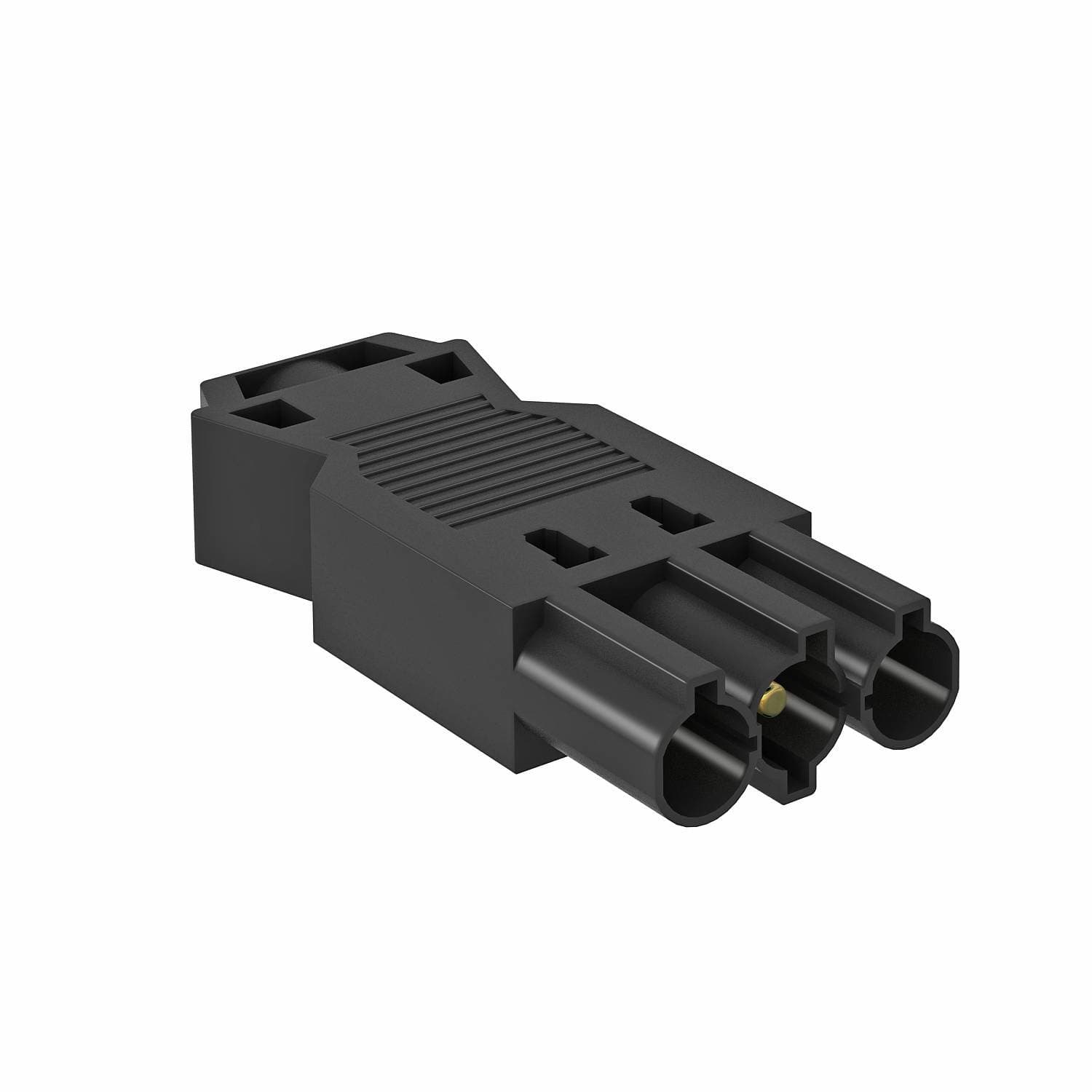 OBO Bettermann Разъем 3-полюсный Modul45connect вилка 16А 250B черный 6108054