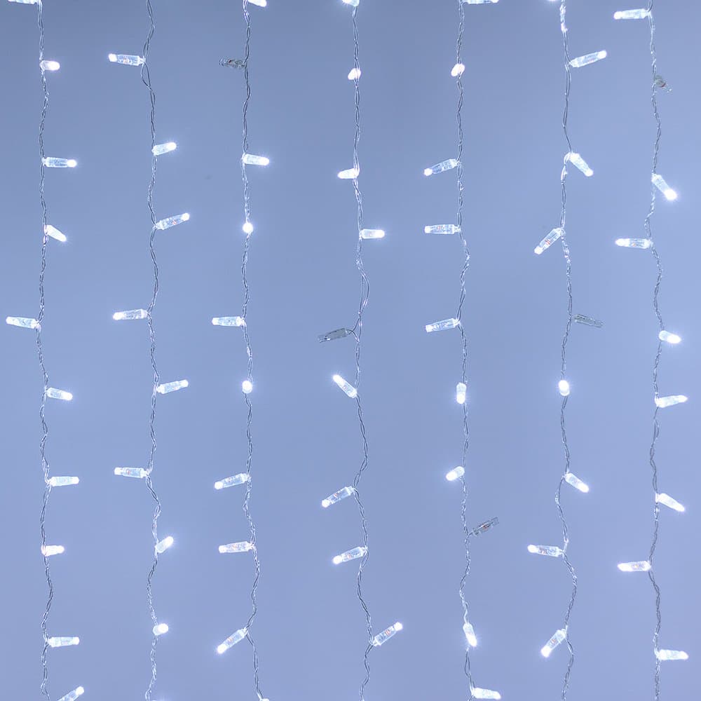 Arlight Светодиодная гирлянда ARD-CURTAIN-CLASSIC-2000x3000-CLEAR-760LED-BLINK White (230V, 60W) (Ardecoled, IP65) 024868 — миниатюра 3