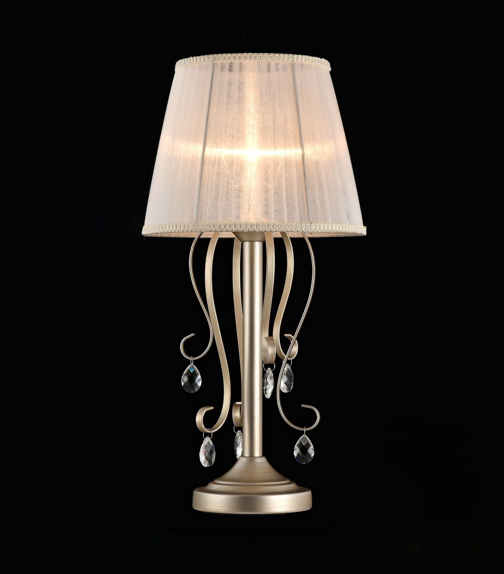 Freya Classic Simone Кремовый с Золотом Настольная лампа E14 40W FR2020-TL-01-BG — миниатюра 2