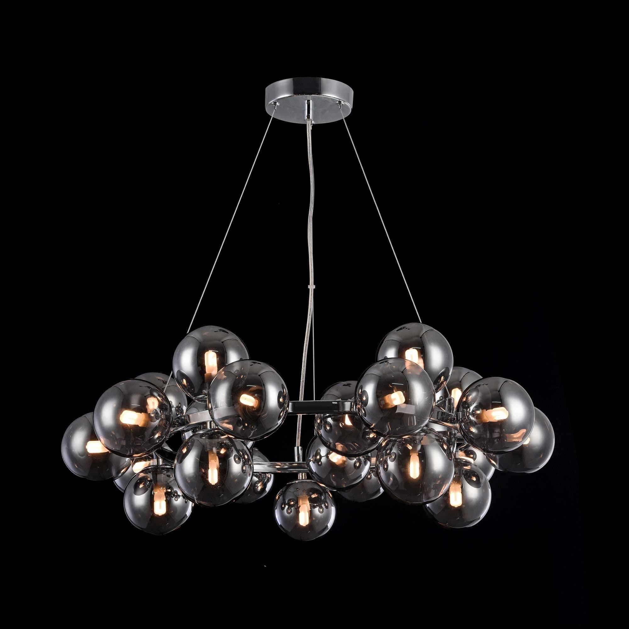 Maytoni Modern Dallas Хром Подвес 25xG9 28W MOD548PL-25CH — миниатюра 2