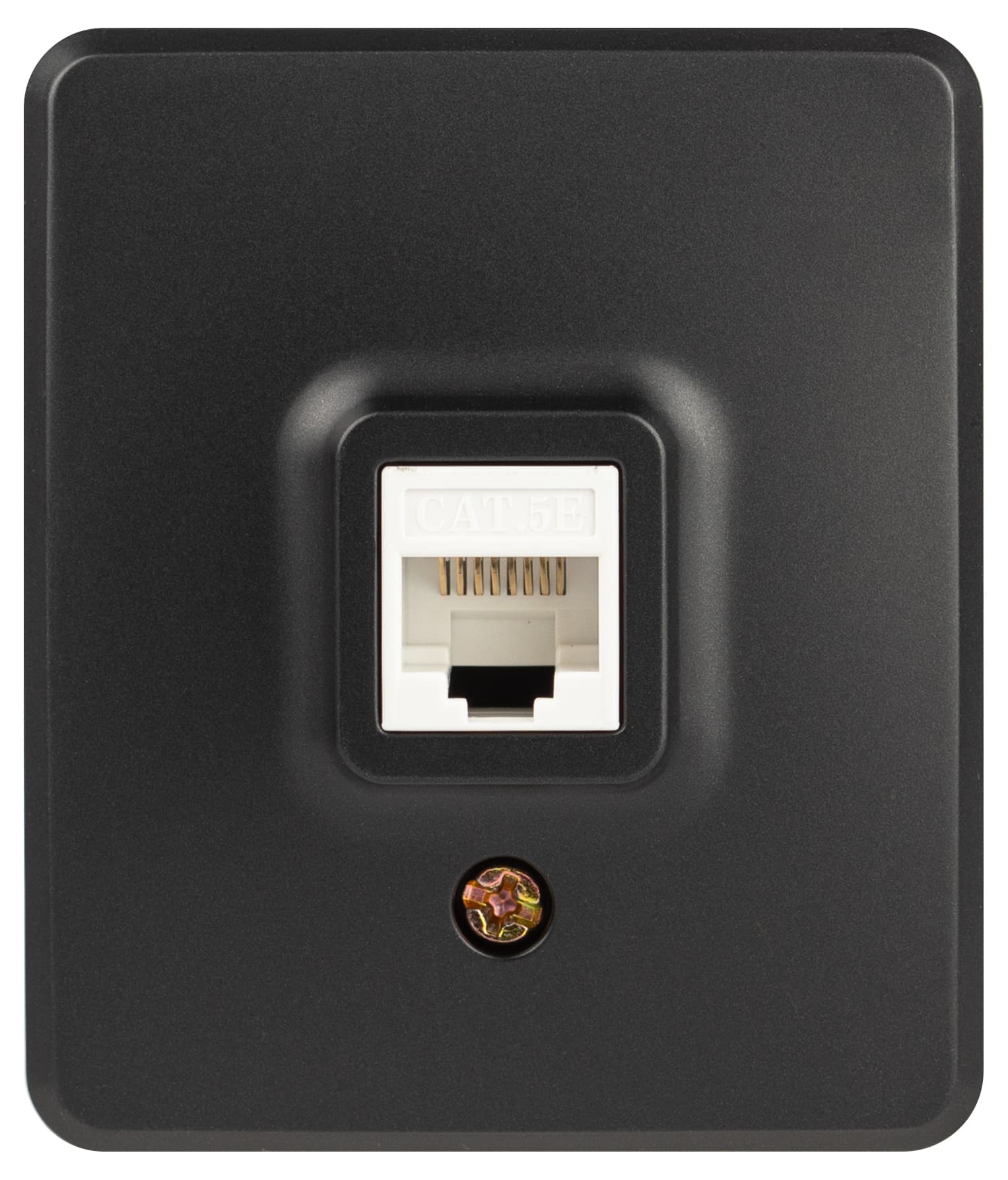 ЭРА Розетка Эксперт 11-3203-05 информационная RJ45 IP20 ОУ антрацит — миниатюра 3