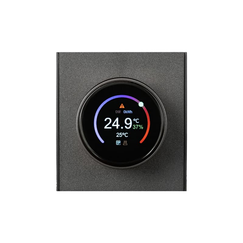 KRANZ STRONG Терморегулятор Wi-Fi с/у графит, с 1-пост. рамкой