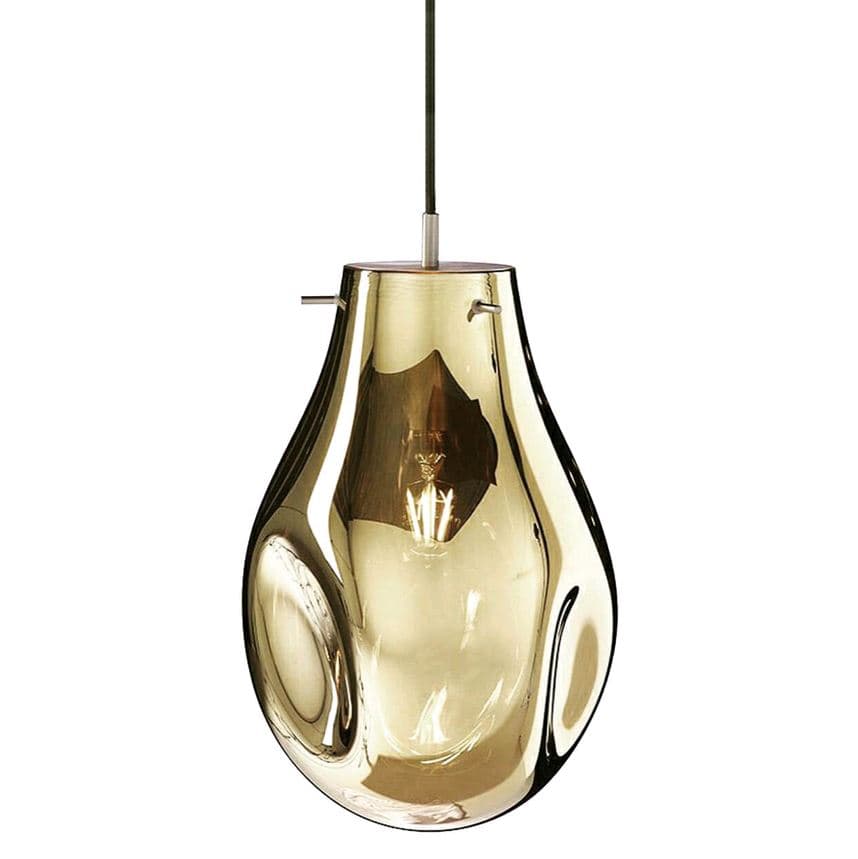 Kink Light 07511-22,33 Подвес Капля золото d22 h200 E27 1*40W