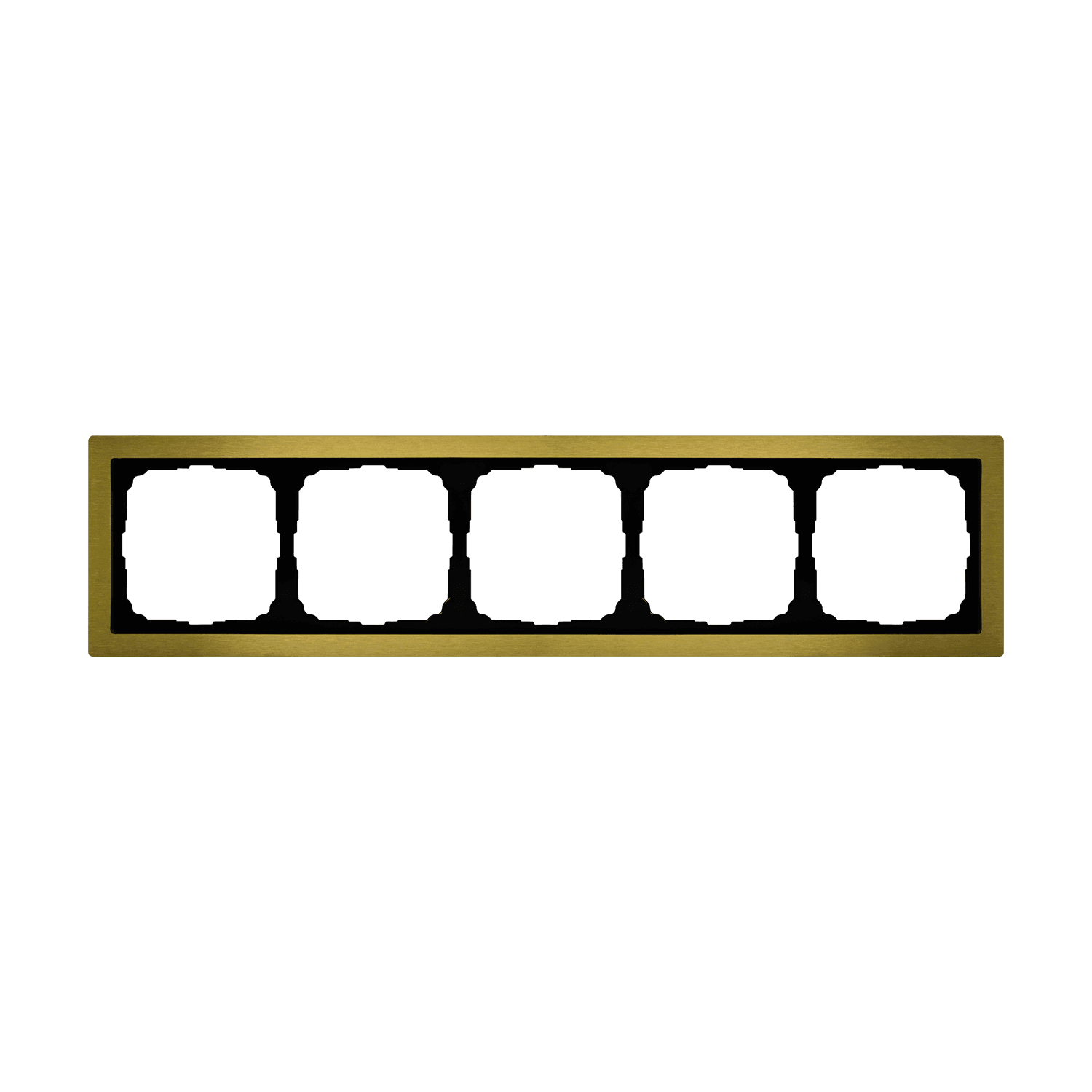 Systeme Electric ArtGallery Pure Металл Золото Рамка 5-ая — миниатюра 2
