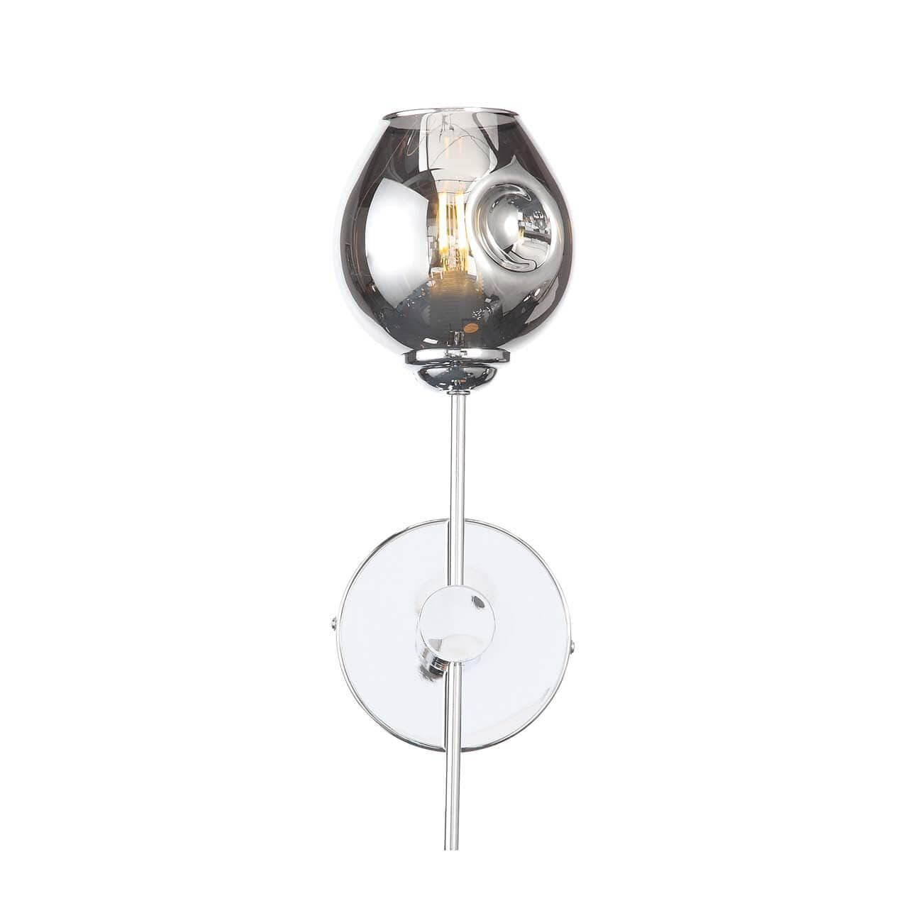 ST Luce SL1500.101.01 Светильник настенный Хром/Дымчатый E14 1*40W — миниатюра 4