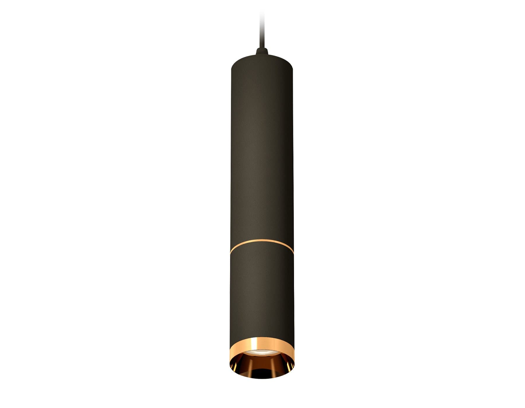 Ambrella Комплект подвесного светильника XP6323020 SBK/PYG черный песок/золото желтое полированное MR16 GU5.3 (A2302, C6356, A2062, C6323, N6134) — миниатюра 1