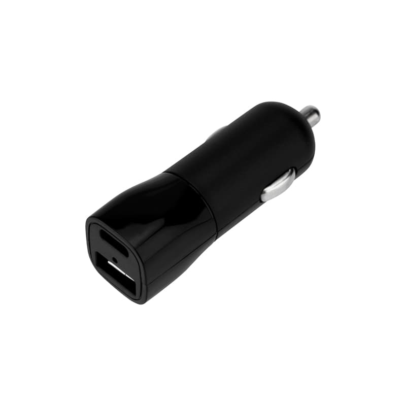 Зарядное устройство в прикуриватель USB x Type-C, 18W, с Quick charge, черное Rexant 16-0292