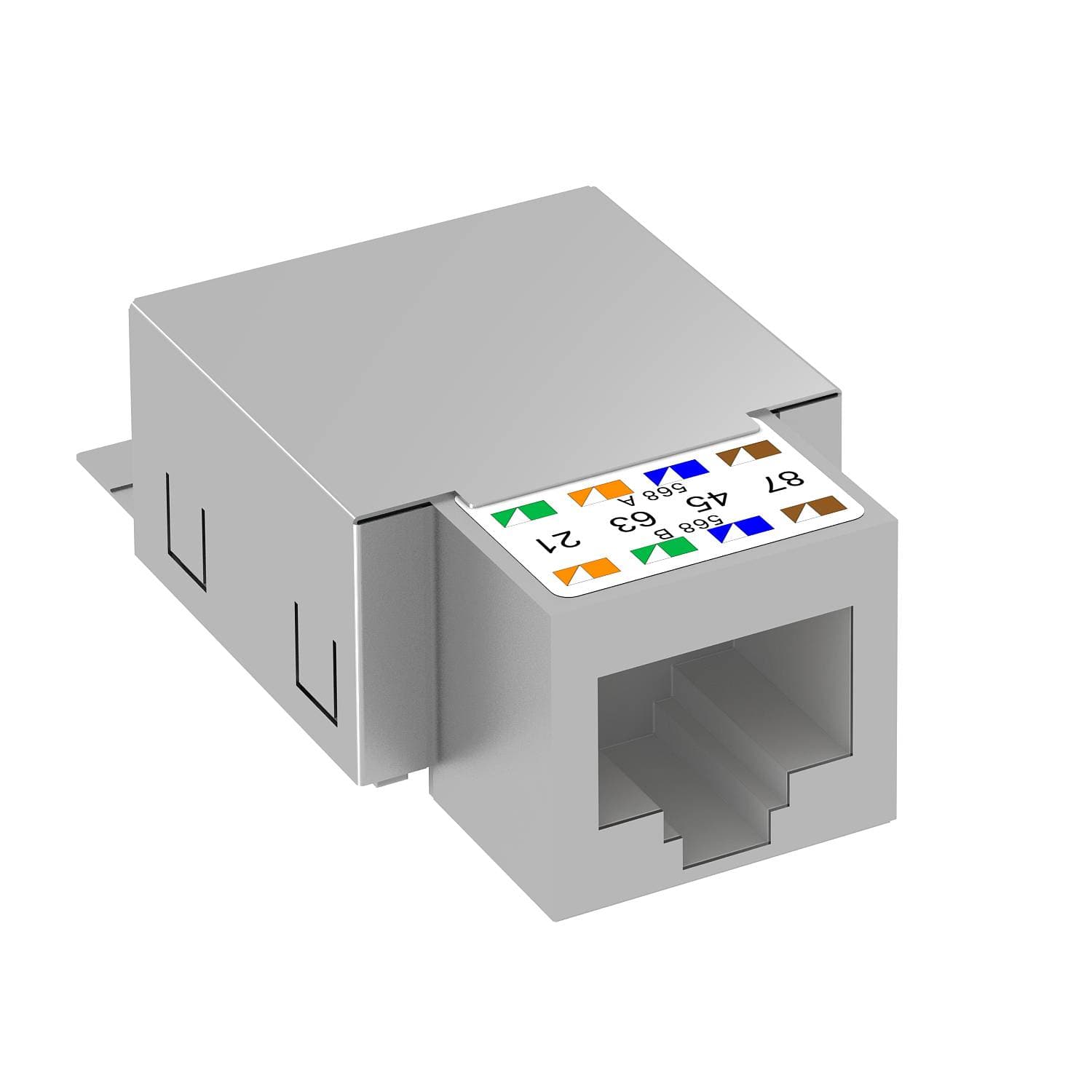 OBO Bettermann Разъем RJ45 категория 5e экранированный (FTP) 6117325 — миниатюра 1