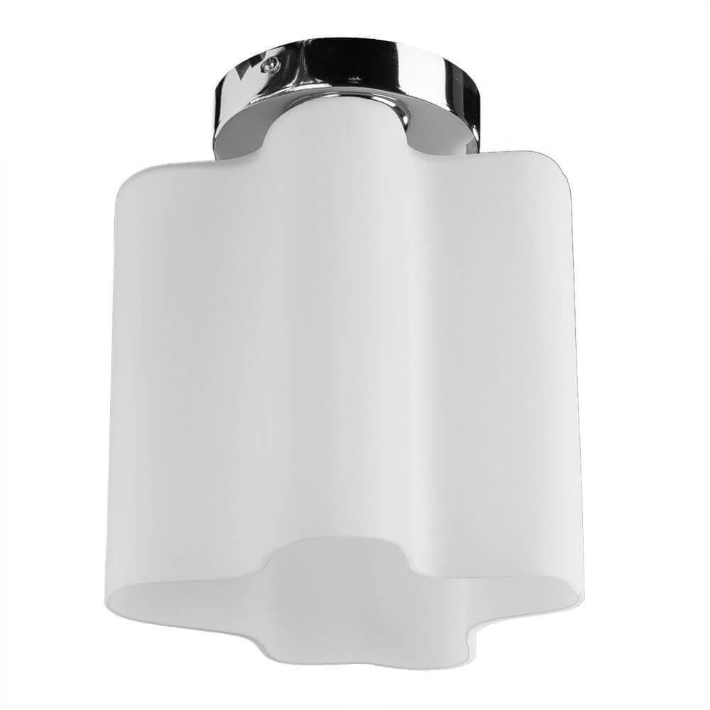 Arte Lamp Serenata Хром/Белый Светильник потолочный 1x40W 1xE27 A3479PL-1CC — миниатюра 1