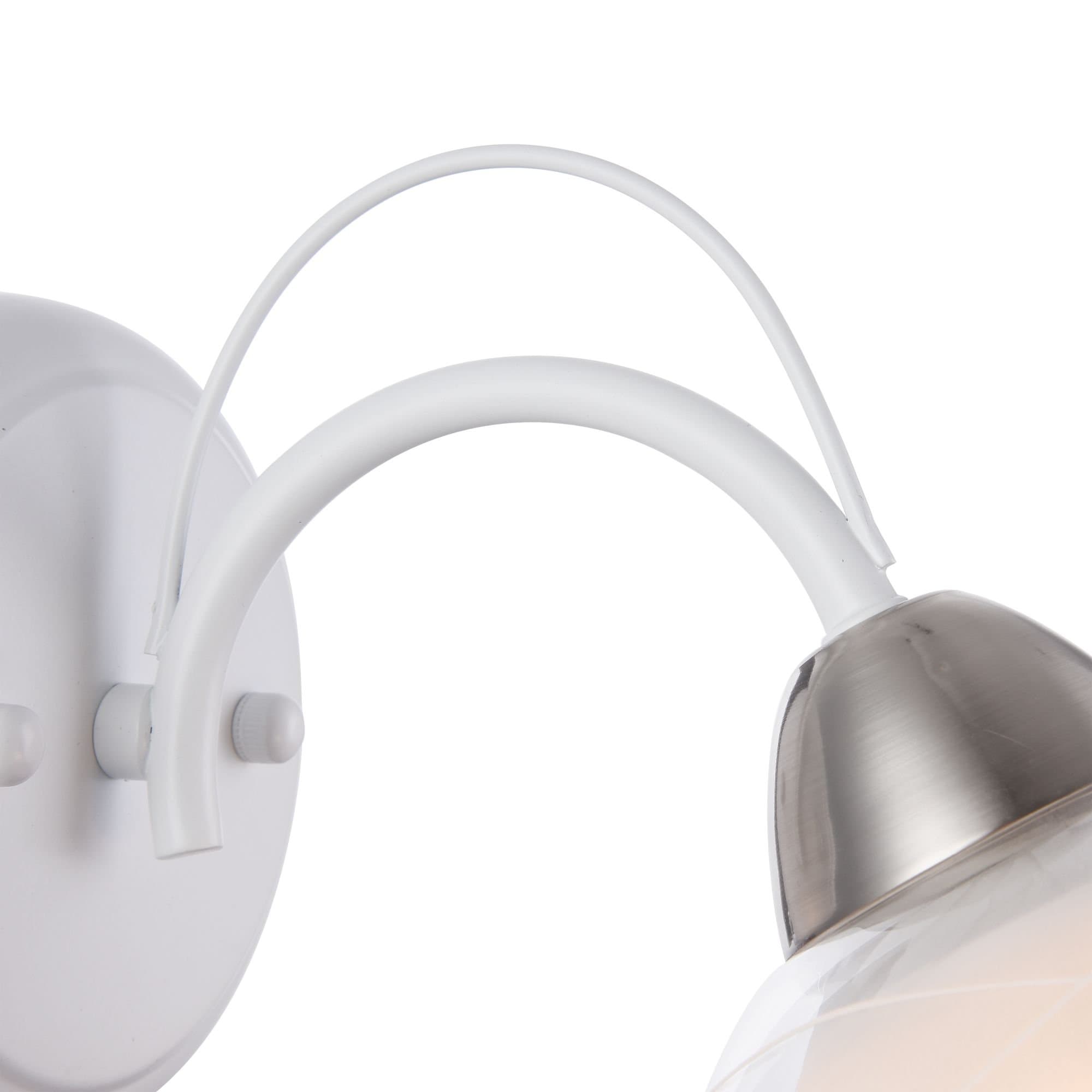 Freya Modern Nikki Белый Бра E14 60W FR5052-WL-01-W — миниатюра 3